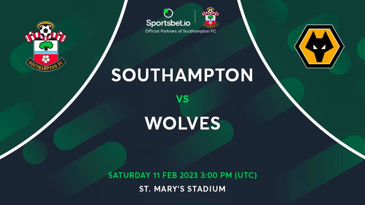 EPL Matchday 23, Southampton vs. Wolverhampton Wanderers Sportsbet.io